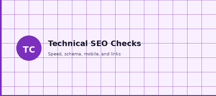 SEO Content Checklist: Tech SEO Checks