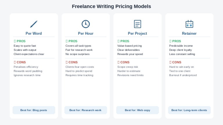 Rate Writing Content Writing Rates: How Much Should You Charge in 2025?