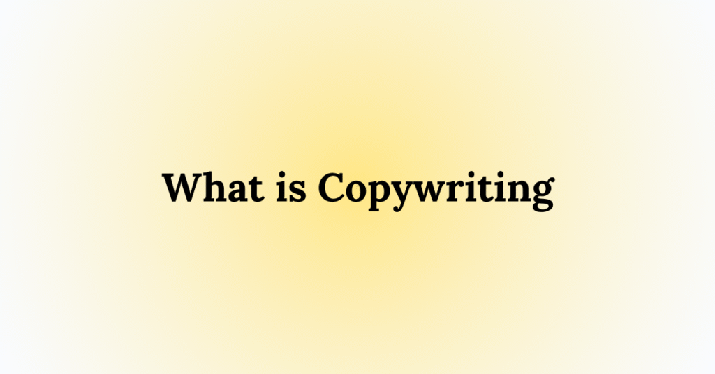 what is copywriting